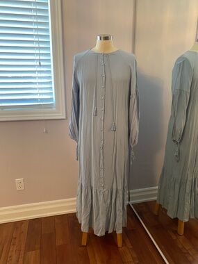 Alia longe light blue dress ladies size 12